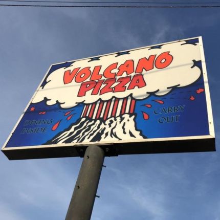 Logo from Volcano Pizza