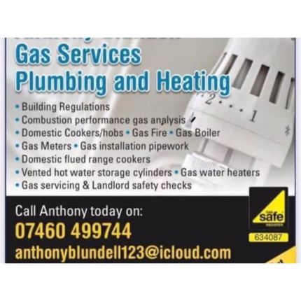 Logotyp från Anthony Blundell Gas Services Plumbing and Heating