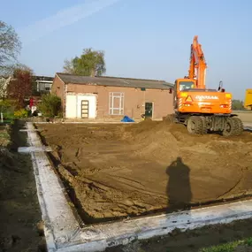 Hofstad Grondwerken Minigraafmachine Verhuur