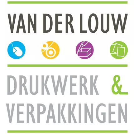 Logo van Drukkerij Van der Louw