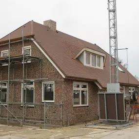 nieuwbouwwoning met leien dak