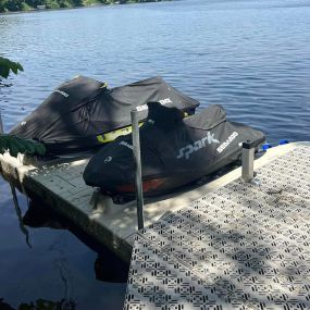 Jetski dock at Due North Dock & Lift: Contact us today for your own.