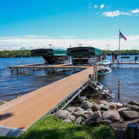 Bring your shoreline to a whole new level with our FLOE docks at Due North Dock & Lift.