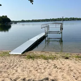 Never too late in the summer get a new dock and lift! Reach out to the professionals at Due North Dock & Lift today.