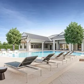 Resort-Inspired Community Pool