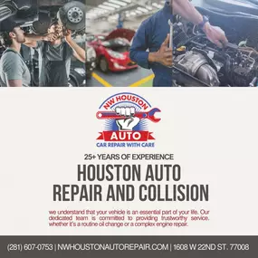 Bild von Northwest Houston Auto Repair Heights and Collision Center