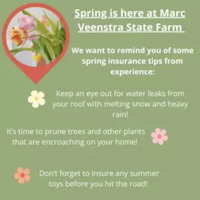 We've got some springtime tips to share!