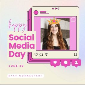 Happy Social Media Day, to our super cool, beautiful, intelligent, amazing social media manager, Mary Clare!