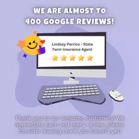 Thank you to all of my customers who have left us such great reviews!