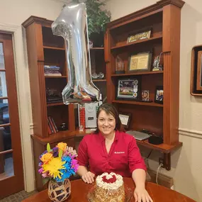 Happy 1st Year Anniversary, Veronica! We appreciate you!