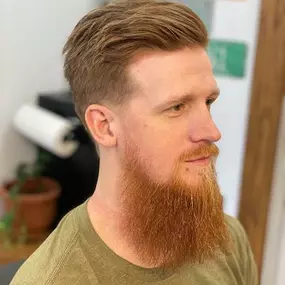 haircut and beard trim in Idaho Falls