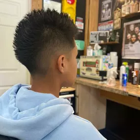 The Neighborhood Barbers kids haircut Idaho Falls