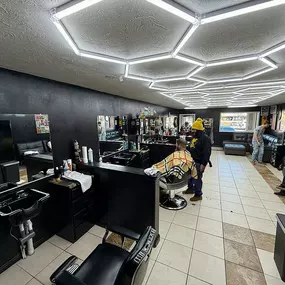 The Neighborhood Barbers new location space