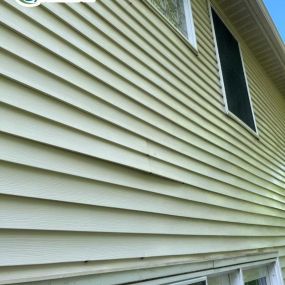 clean house siding after power washing service in allentown pa