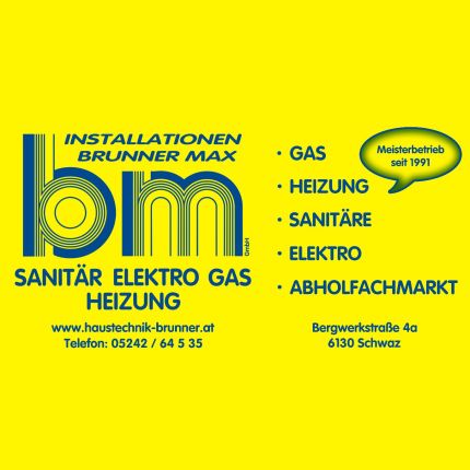 Logo van Installationen Brunner Max - Schwaz