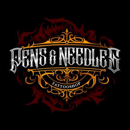 Logo from Pens and Needles Tattooshop