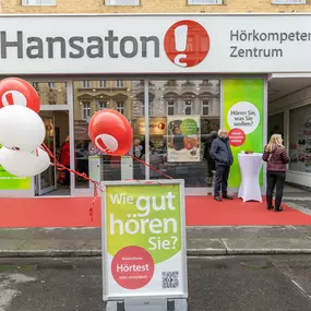 Hansaton Hörkompetenz-Zentrum Wallensteinstrasse 26, Wien Brigittenau Frontansicht