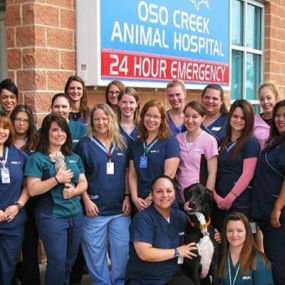 The caring & experienced team at VCA Oso Creek Animal Hospital and Emergency Center