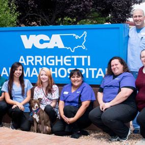 The caring & experienced team at VCA Arrighetti Animal Hospital