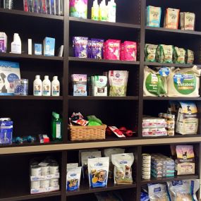 Retail products at VCA Bridgeport Animal Hospital
