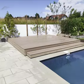 Poolabdeckung Gartenwohnen - Poolabdeckungen - Terrassen Design Riegler