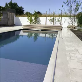 Pool Spiegelung - Poolabdeckungen - Terrassen Design Riegler