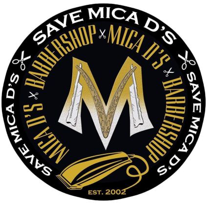 Logo from Mica D's Barber Shop