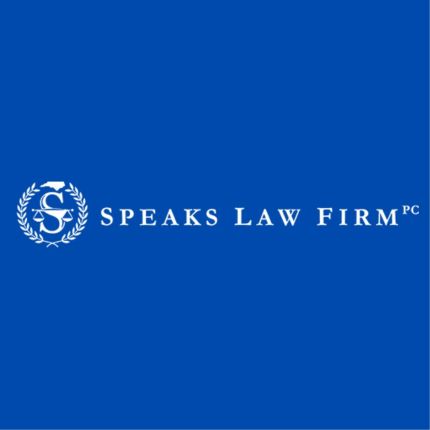 Logo fra Speaks Law Firm