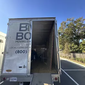 Our moving truck is all set and ready for our next move, stocked up with all the necessary moving materials. We've got plenty of sturdy boxes, bubble wrap, packing tape, and protective blankets to ensure everything is securely packed and transported safely.