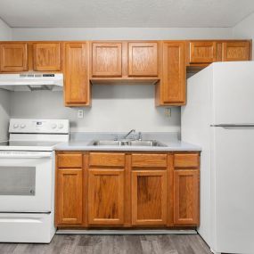 Kitchen at Balfour Forest Apartments
