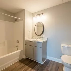 Bathroom at Crogman School Lofts