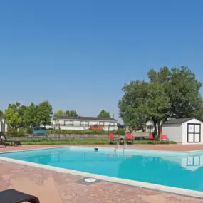 our apartments showcase an unique swimming pool