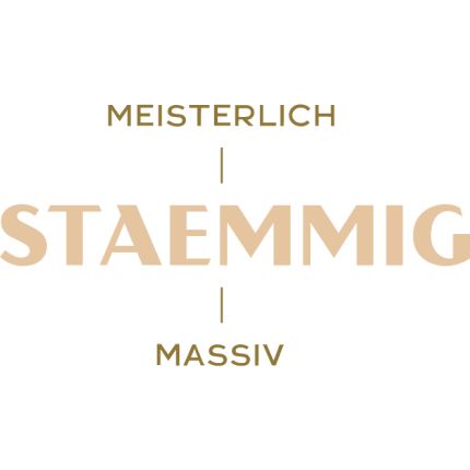 Logo fra STAEMMIG meisterlich massiv
