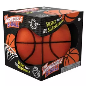 Introducing the silent indoor basketball – the perfect gift for energetic play without the incessant bouncing noise! This innovative 7-inch basketball features an inflated core with a soft exterior, allowing for dribbling, bouncing, shooting, and scoring... all in silence! Only $15.99!