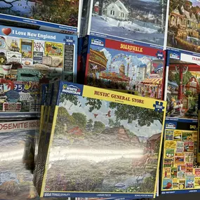 We just received a large shipment of White Mountain Puzzles
#puzzle #whitemountainpuzzles