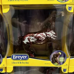 Halloween must be approaching if the Breyer Special Edition Halloween Horse is here! Come and meet Beowulf.