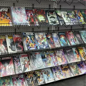 Our comic section is starting to take shape!