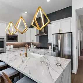 Large Kitchen Islands with built in charging pads