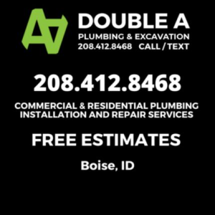 Logo da Double A Plumbing & Excavation