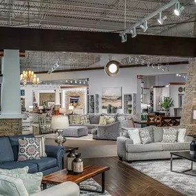 Explore cozy and contemporary living room furniture sets at Rooms To Go in Round Rock, TX.