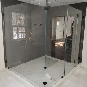 frameless shower doors and panels