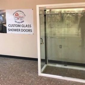 We install custom frameless shower doors