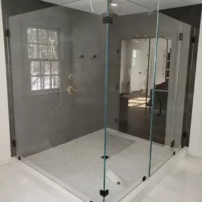 frameless shower doors and panels