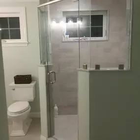 custom design shower enclosure