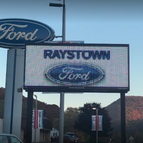 raystown ford road sign