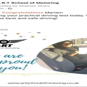 Bild von A.R.T School of Motoring Ltd