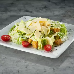 CAESAR SALAD* - romaine hearts, parmesan & romano, creamy caesar