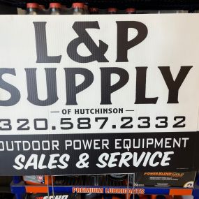L & P Supply Yard Sign