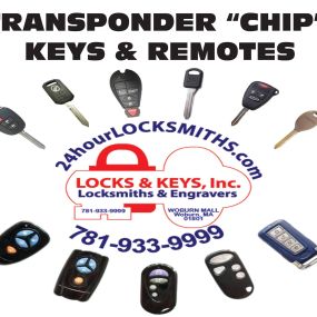 We make car keys and fobs for most automobiles