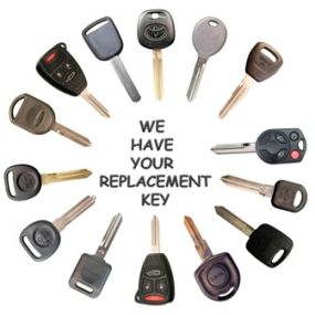 We have replacement car keys for duplicates or lost keys.